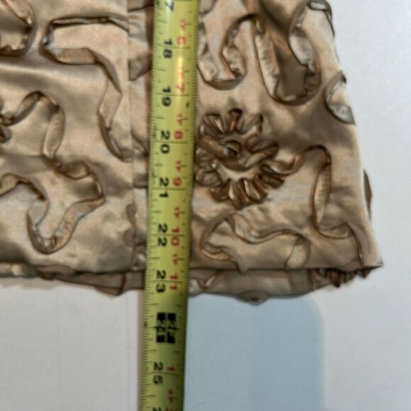 Joseph Ribkoff  Vintage Jacket Size 12 Gold Floral Appliqué Mature Formal Event - Picture 6 of 8